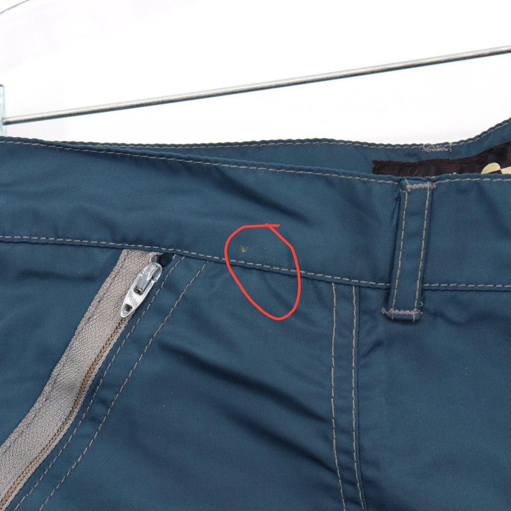 Panno d'or Vintage Mens Size 32 Nylon Cargo Pants Blue Techwear Gorpcore USA - Picture 7 of 7
